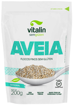 Aveia em Flocos Finos Vitalin 200G