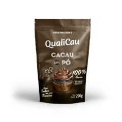 Cacau em Pó 100% Alcalino 200g Qualicoco