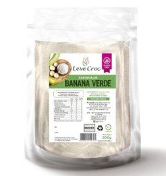 Farinha de Banana Verde Leve Crock 200G