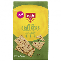 Biscoitos Crackers Com Cereais Schär 210G