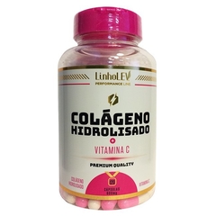 Colágeno Hidrolisado Com Vitamina C Linho Lev 600Mg 120 Cápsulas