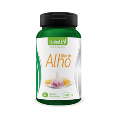 Óleo de Alho Linho Lev 500Mg 60 Cápsulas