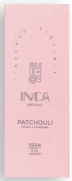 Incenso Terapêutico de Patchouli Inca Aromas (9 Varetas)