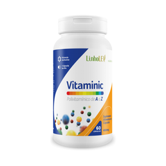 Polivitamínico de A a Z Vitaminic Linho Lev 60 Cápsulas 450Mg