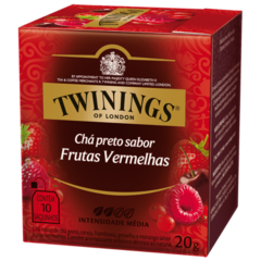 Chá Preto Com Frutas Vermelhas Twinings 10 Sachês 20G