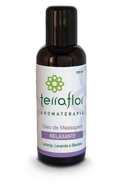 Óleo de Massagem de Hidratação Relax de Lavanda e Manjerona Terra Flor 120ml