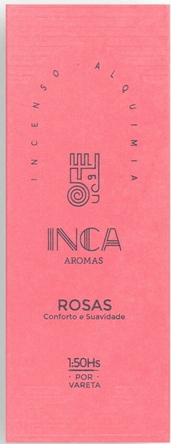 Incenso Terapêutico de Rosas Inca Aromas (9 Varetas) - comprar online