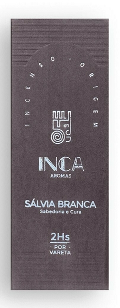 Incensos Especiais de Sálvia Branca Inca Aromas 9 Varetas - comprar online