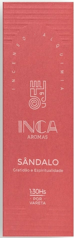 Incenso Terapêutico de Sândalo Inca Aromas (4 Varetas) - comprar online