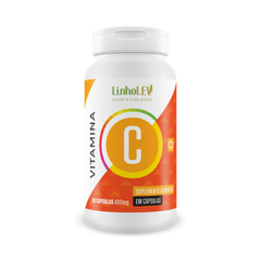 Vitamina C Linho Lev 500Mg 60 Cápsulas