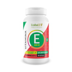 Vitamina E Linho Lev 400UI 400Mg 60 Cápsulas