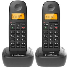 Tel S/ Fio Intelbras Ts 2512 Base/ramal Dect 6.0 - 4122512 - BIDU SHOP