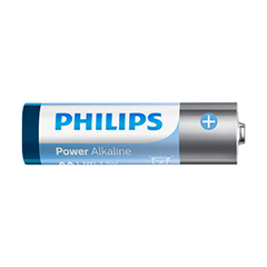 Pilha Alcalina Philips Aa C/16 Unidades - Lr6p16b/59 na internet