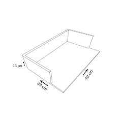 Suporte Para Impressora Simples Trovarelli Em Mdf Natural - BIDU SHOP