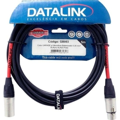 Cabo Para Microfone Garage Xlr(m) xlr(f) 5m Datalink na internet