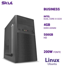 Computador Business B300 Dual Core I3 3220 Mem 4gb Ddr3 Hd 500gb Fonte 200w Linux