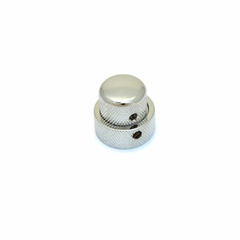 Knob Metal P/ Baixo E Guitarra Push Pull Largo Curto Cromado Pct C/3 Dolphin