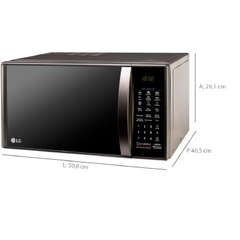 Micro-ondas 30l Lg Grill - Mh7093bra.fslglgz - comprar online