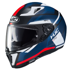 Capacete Hjc I70 Elim Azul E Vermelho 62