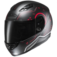 Capacete Hjc Cs 15 Safa Preto Com Vermelho 58 - comprar online