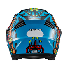 Capacete Texx Ugello - Hunger Azul 56 - BIDU SHOP