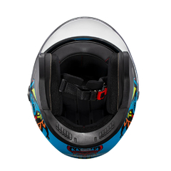 Imagem do Capacete Texx Ugello - Hunger Azul 60