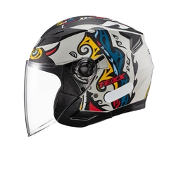 Capacete Texx Ugello Hunger Cinza E Vermelho 56