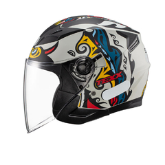 Capacete Texx Ugello Hunger Cinza E Vermelho 56 - loja online