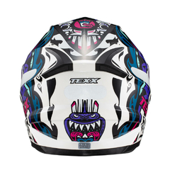 Capacete Texx Hawk - Hunger Rosa E Cinza 58 - BIDU SHOP