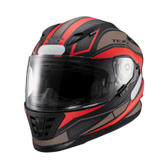 Capacete Texx Wing - Broker Vermelho 56 - BIDU SHOP