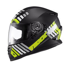 Capacete Texx Fechado Wing Grid Pret Verd Branc 60 na internet