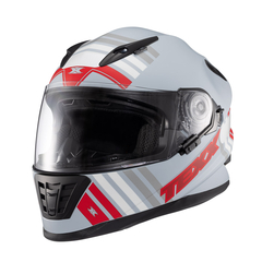 Imagem do Capacete Texx Fechado Wing Grid Chumb Verm Branc 62