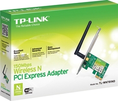 Placa De Rede Wireless Pci-express 150mbps C/ Low Profile Tl-wn781nd - comprar online