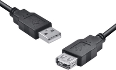 Cabo Usb A Macho X Usb A Fêmea 2.0 - 5m Extensor - Uamaf-5 - PC / 10