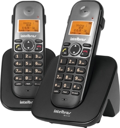 Telefone S/ Fio Id + Ramal C/ Entrada P/ Fone De Ouvido Ts 5122 Preto 4125122 - comprar online