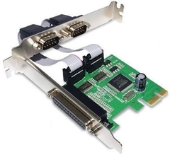 Placa Pci Express 2 Serial + 1 Paralela - Ga128