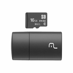 Cartão Micro Sd 16gb Com Leitor Usb Classe 4 Mc162 - comprar online