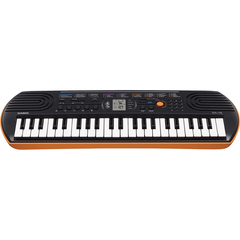 Teclado Portatil Mini 44 Teclas Sa-76 Laranja Casio