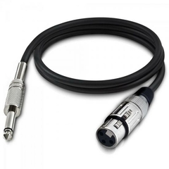 Cabo para Microfone XLR(F) X P10 10m PLAYER Preto HAYONIK na internet