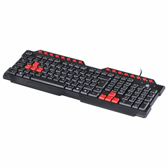 Kit Teclado E Mouse Gamer Grifo - Mouse 2400 Dpi Cabo Usb 1.8 Metros Led Vermelho - Vgc-01v na internet