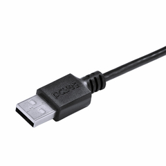 Cabo Para Celular Smartphone Usb A 2.0 Para Usb Tipo C 1 Metro Preto - Puacp-01 na internet