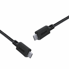 Cabo Usb Tipo C 3.1 Para Usb Tipo C Com Power Delivery (pd) 100w Para Macbook/smartphone 2 Metros Preto - P31uccp-2 - BIDU SHOP