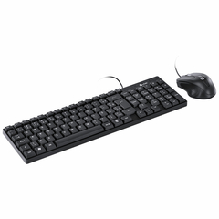 Kit Teclado E Mouse Corp Abnt2/1200dpi Cabo Usb 1.8m Preto - Cc200 - comprar online