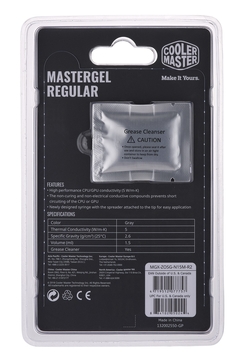 Pasta Térmica Mastergel Regular 4g - Mgx-zosg-n15m-r2 - BIDU SHOP