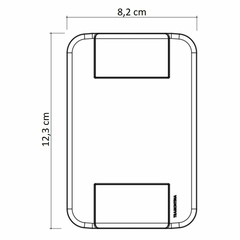 Conjunto 4x2 3 Interruptores Simples 10a 250v Branco - comprar online