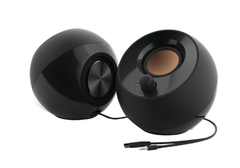 Caixa De Som 2.0 - Pebble - Usb Tipo A - 2w Rms - Preta - 51mf1680aa000 - comprar online