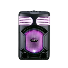 Caixa De Som Amplificada Gedi Light 300bt 150w Bluetooth / Fm / Usb / Sd Sumay