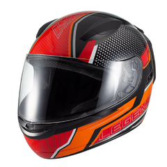 Capacete Sky Two Legends Preto Fosco Transf Laranja 56 na internet