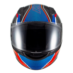 Capacete Sky Two Legends Preto Fosco Transf Vermelho 58