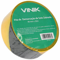 Fita Para Demarcacao De Solo Zebrada 48mm X 30m - comprar online